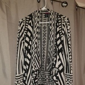 Patterned cardigan